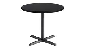 Cafeteria Tables KFI Seating 36in Round Pedestal Table