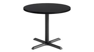 Cafeteria Tables KFI Seating 36in Round Pedestal Table