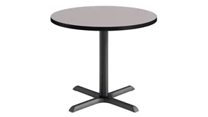 Cafeteria Tables KFI Seating 36in Round Pedestal Table