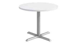 Cafeteria Tables KFI Seating 36in Round Pedestal Table