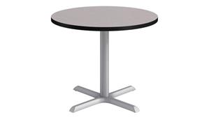 Cafeteria Tables KFI Seating 36in Round Pedestal Table