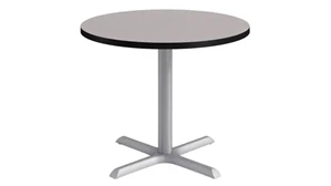 Cafeteria Tables KFI Seating 36in Round Pedestal Table
