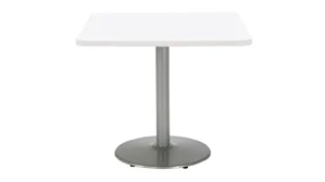 Cafeteria Tables KFI Seating 36in Square Top Breakroom Table