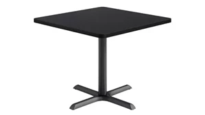 Cafeteria Tables KFI Seating 36in Square Pedestal Table