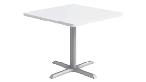 Cafeteria Tables KFI Seating 36in Square Pedestal Table