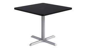 Cafeteria Tables KFI Seating 36in Square Pedestal Table