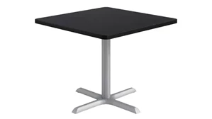 Cafeteria Tables KFI Seating 36in Square Pedestal Table