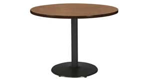 Cafeteria Tables KFI Studios 36in H x 42in Diameter Breakroom Table, Round Base