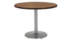 Cafeteria Tables KFI Studios 36in H x 42in Diameter Round Breakroom Table, Round Base