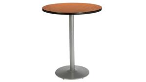 Cafeteria Tables KFI Seating 42in H x 30in Round Bar Height Table