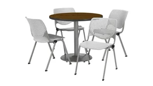 Cafeteria Tables KFI Seating Cafeteria Table with 4 Chairs