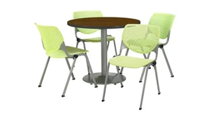 Cafeteria Tables KFI Seating Cafeteria Table with 4 Chairs