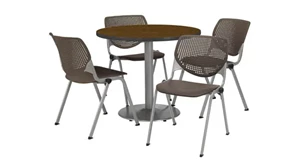 Cafeteria Tables KFI Seating Cafeteria Table with 4 Chairs