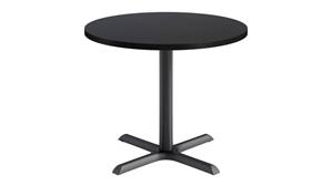 Cafeteria Tables KFI Seating 42in Round Pedestal Table