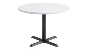 Cafeteria Tables KFI Seating 42in Round Pedestal Table