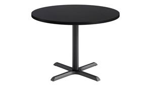 Cafeteria Tables KFI Seating 42in Round Pedestal Table