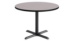 Cafeteria Tables KFI Seating 42in Round Pedestal Table