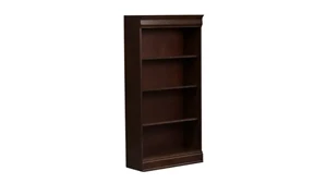 Standard Bookcases WFB Designs Executive 60in H  Bookcase