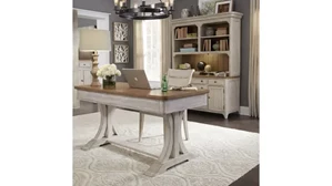 Office Suites WFB Designs Desk and Credenza with Hutch