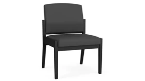 Lobby & Guest Chairs - Metal Lesro Polyurethane Armless Guest Chair