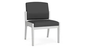 Lobby & Guest Chairs - Metal Lesro Polyurethane Armless Guest Chair
