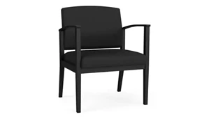 Lobby & Guest Chairs - Metal Lesro Polyurethane Oversize Guest Chair