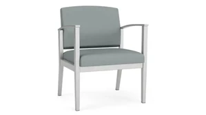 Lobby & Guest Chairs - Metal Lesro Polyurethane Oversize Guest Chair