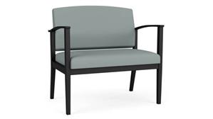 Lobby & Guest Chairs - Metal Lesro Polyurethane Bariatric Chair