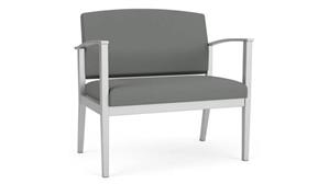 Lobby & Guest Chairs - Metal Lesro Bariatric Chair