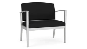 Lobby & Guest Chairs - Metal Lesro Bariatric Chair