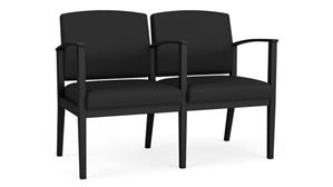 Sofas Lesro Polyurethane 2 Seater with Center Arm