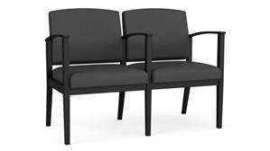 Sofas Lesro Polyurethane 2 Seater with Center Arm
