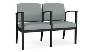 Sofas Lesro Polyurethane 2 Seater with Center Arm