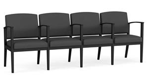 Sofas Lesro Polyurethane 4 Seater with Center Arms