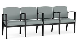 Sofas Lesro Polyurethane 4 Seater with Center Arms