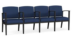 Sofas Lesro Polyurethane 4 Seater with Center Arms