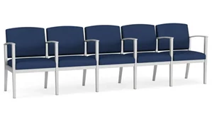 Sofas Lesro Polyurethane 5 Seater with Center Arms