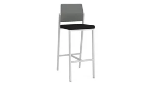 Counter Stools Lesro Café Stool Upholstered Seat, Upholstered Back