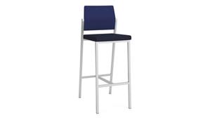 Counter Stools Lesro Café Stool Upholstered Seat, Upholstered Back