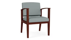 Lobby & Guest Chairs - Wood Lesro Polyurethane Guest Chair