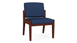 Lobby & Guest Chairs - Wood Lesro Polyurethane Guest Chair Armless