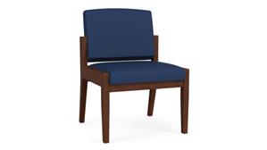 Lobby & Guest Chairs - Wood Lesro Polyurethane Guest Chair Armless