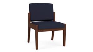 Lobby & Guest Chairs - Wood Lesro Guest Chair Armless
