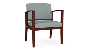 Lobby & Guest Chairs - Wood Lesro Polyurethane Oversize Guest Chair