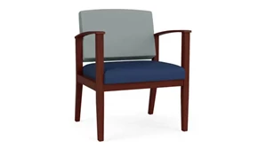 Lobby & Guest Chairs - Wood Lesro Mystic Guest Chair with 400 lb Capacity