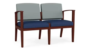 Sofas Lesro 2 Seat Sofa, Upholstered Seat, Upholstered Back