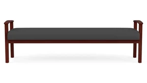 Benches Lesro Polyurethane 3 Seat Bench