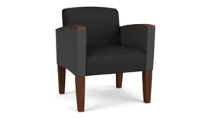 Club & Lounge Chairs Lesro Guest Chair, Upholstered Seat, Back and Arms