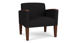 Lobby & Guest Chairs - Wood Lesro Oversize Guest Chair