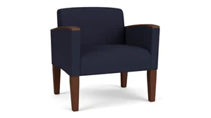 Lobby & Guest Chairs - Wood Lesro Oversize Guest Chair